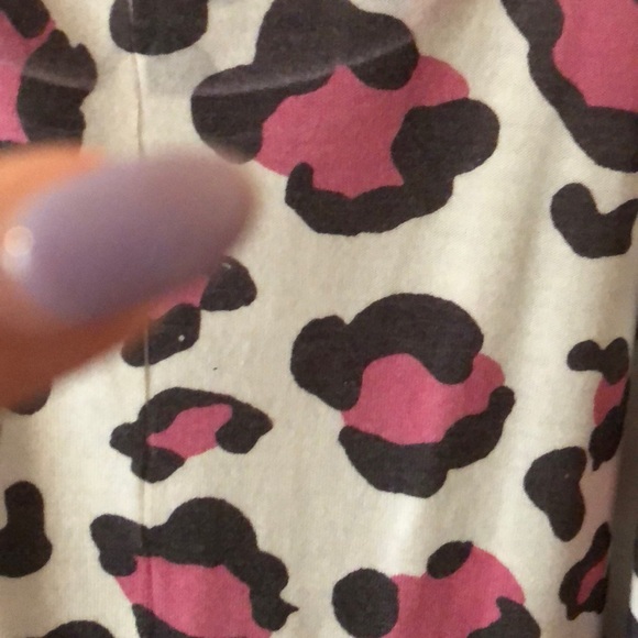 Women’s cheetah winged sleeves top - Picture 4 of 4